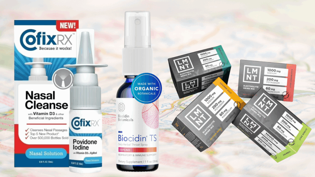 Best supplements to prevent getting sick on a trip