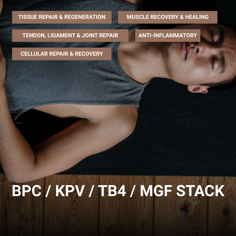 BPC / KPV / TB4 / MGF STACK PEPTIDE